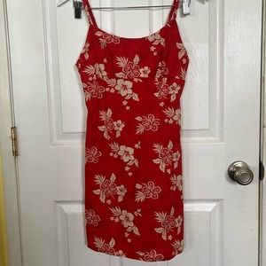 Wild Fable Hawaiian Print Dress